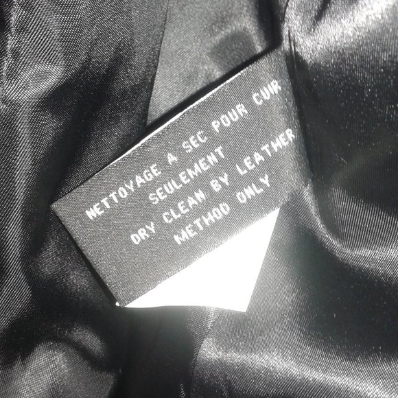 Buttery soft Leather Jacket sz small (6-8) - Picture 8 of 9